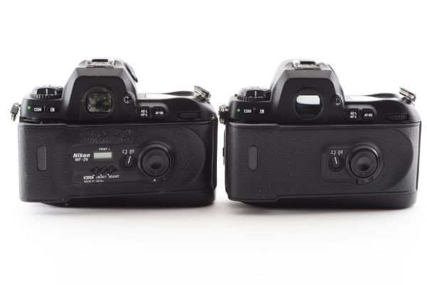[Rank:J] Nikon F100 Body AF SLR FIlm Camera ボディ 2台まとめて AF一眼レフ フィルムカメラ / ニコン 現状 ジャンク #7207_画像2