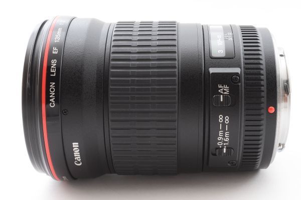 [Rank:AB] 完動美品 Canon LENS EF 135mm F2 L USM 大口径 単焦点 中望遠 レンズ / キヤノン EF フルサイズ対応 ポートレートなどに #0354_画像6