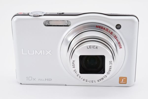 [Rank:AB] Panasonic Lumix DMC-SZ7 White Compact Digital Camera ホワイト 白 コンパクトデジタルカメラ / パナソニック 動作良好 #6114_画像3