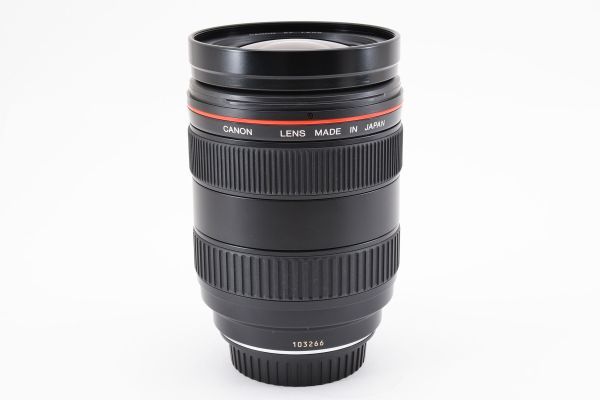 [Rank:B] Canon Zoom Lens EF 28-70mm F2.8 L USM 大口径 標準 ズームレンズ / キヤノン EF フルサイズ対応 完動品 フード付 ※1 #6122_画像9