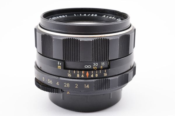 [Rank:B] 前期型 Asahi Pentax Super-Takumar 50mm F1.4 MF Standard Lens 単焦点 標準 レンズ ペンタックス M42 SN:111**** ※1 #9973_画像8