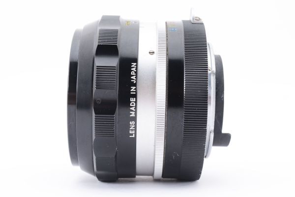 [Rank:AB] 完動良品 Nikon Nikkor-N Auto 24mm F2.8 MF Wide Lens MF一眼レフ用 単焦点 広角 レンズ / ニコン おまけでケース付 #3089の画像6