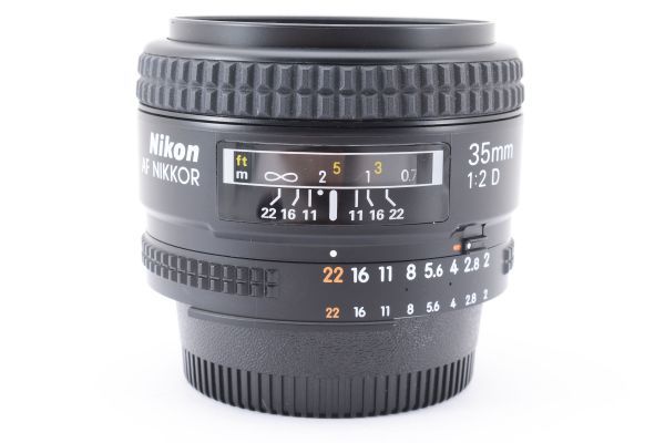 [Rank:AB] 完動美品 Nikon AF NIKKOR 35mm F2 D Wide Lens 単焦点 広角 レンズ / ニコン Fマウント用 フルサイズ対応 #3099_画像8