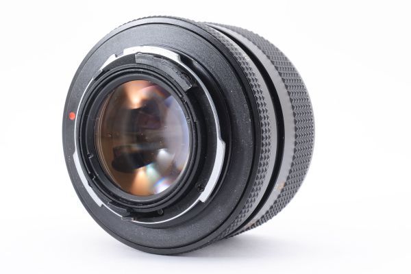 [Rank:AB] 完動良品 Contax Carl Zeiss Planar 50mm F1.4 AEJ MF Standard Lens 大口径 単焦点 標準 レンズ コンタックス Y/C Mount #3110の画像4