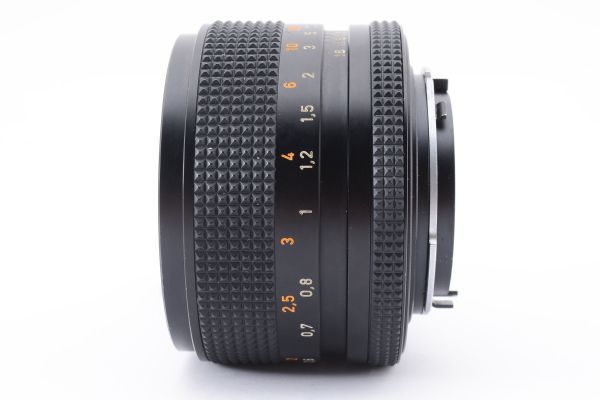 [Rank:AB] 完動良品 Contax Carl Zeiss Planar 50mm F1.4 AEJ MF Standard Lens 大口径 単焦点 標準 レンズ コンタックス Y/C Mount #3110の画像6