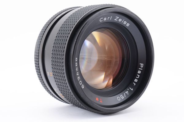 [Rank:AB] 完動良品 Contax Carl Zeiss Planar 50mm F1.4 AEJ MF Standard Lens 大口径 単焦点 標準 レンズ コンタックス Y/C Mount #3110の画像3