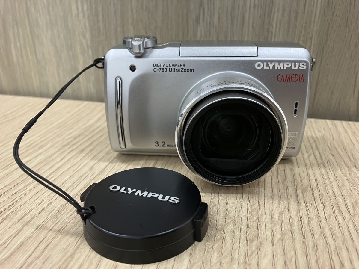 OLYMPUS オリンパス CAMEDIA デジタルカメラ C-760 Ultra Zoom ジャンク品_画像1