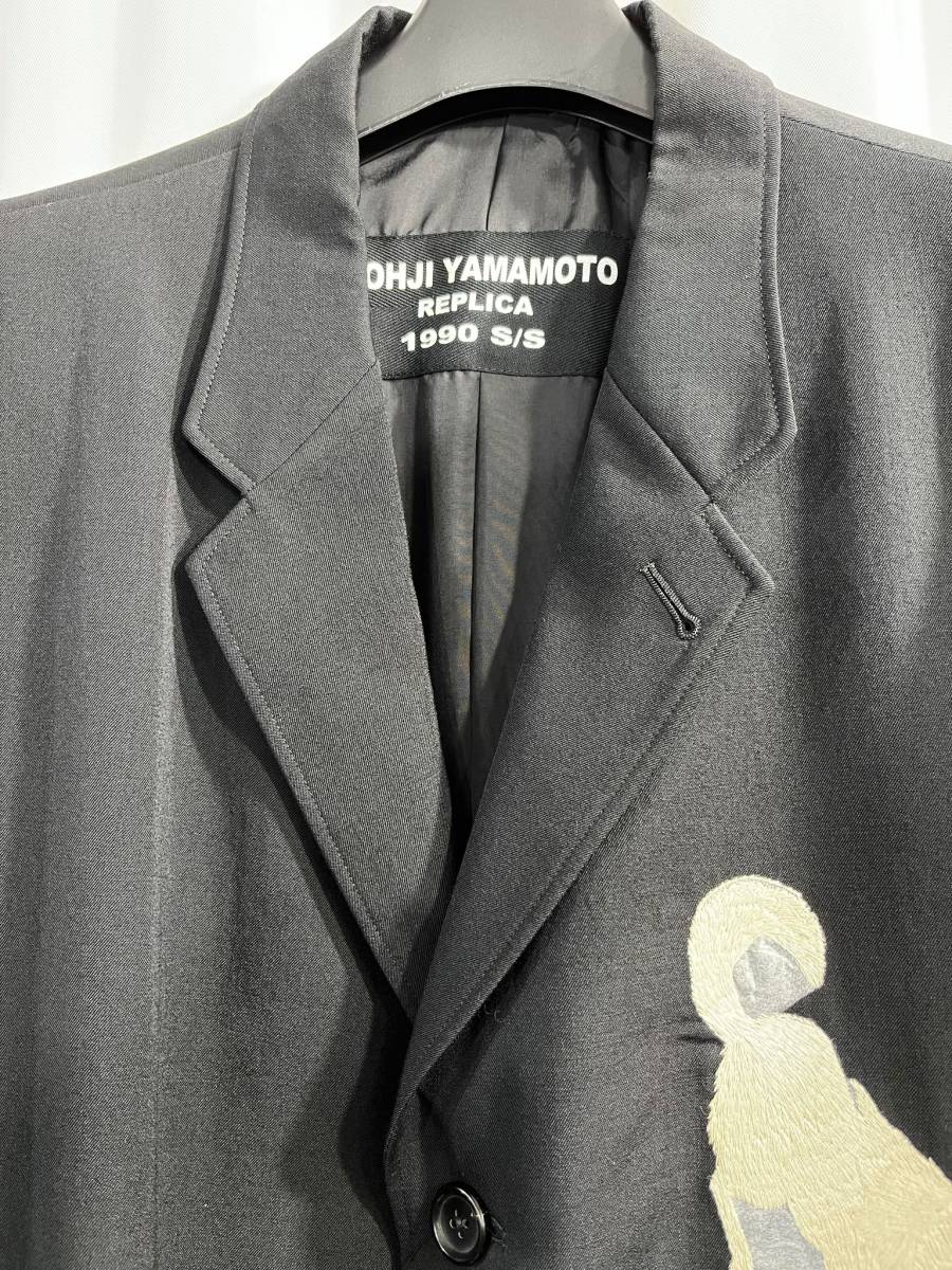 2018AW yohji yamamoto pour homme 1990SS REPLICA 犬刺ジャケット（HV-J68-528）_画像3