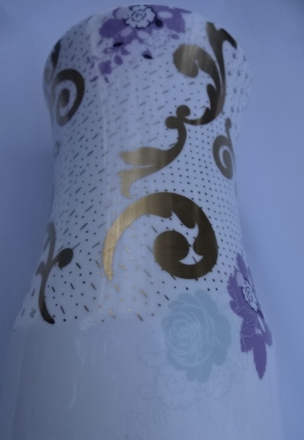 WEDGWOOD ウェッジウッド ETHEREAL エスリアル 101 花器 花瓶 花入れ フラワーベース 金彩 _画像4