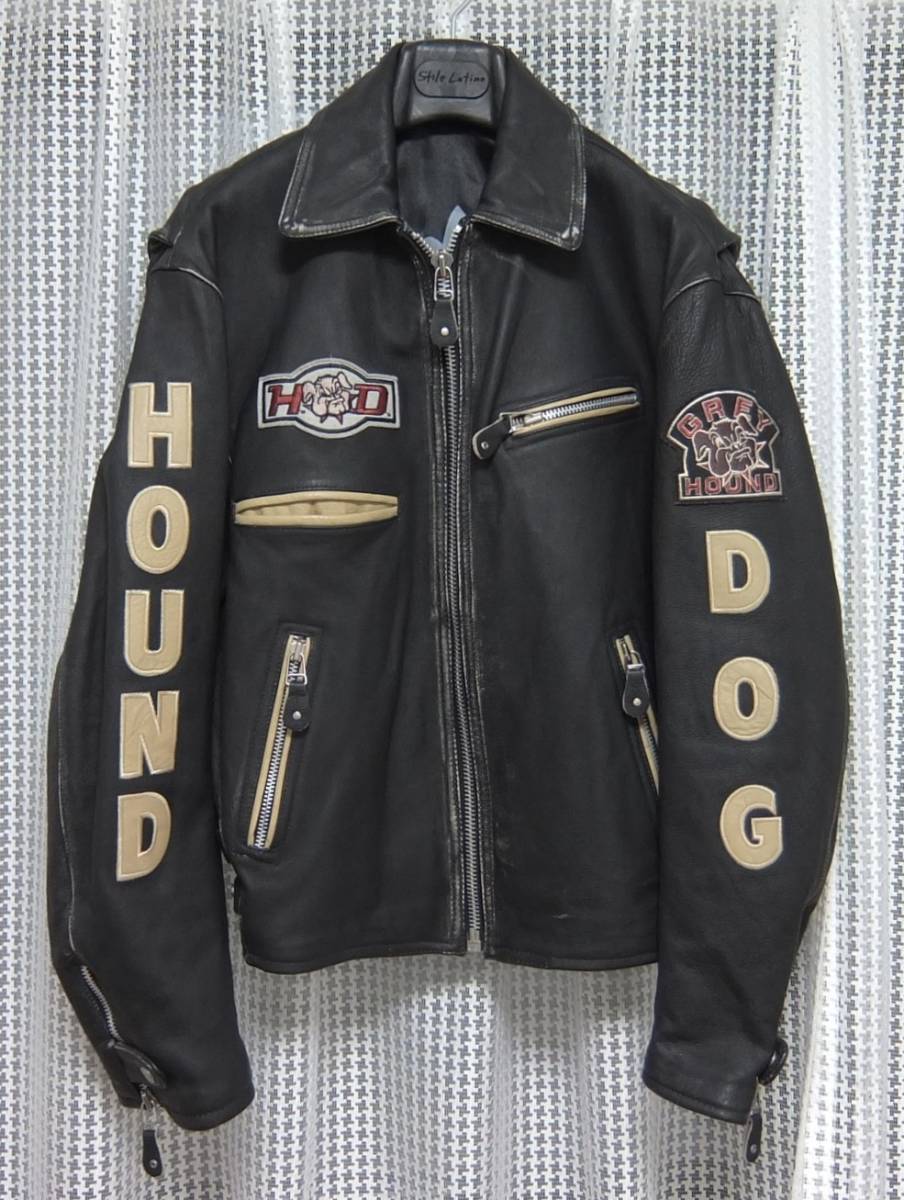 Yahoo!オークション - 1994年 HOUND DOG ハウンドドッグ レザー Yahoo!オークション - 1994年 HOUND DOG ハウンドドッグ レザー