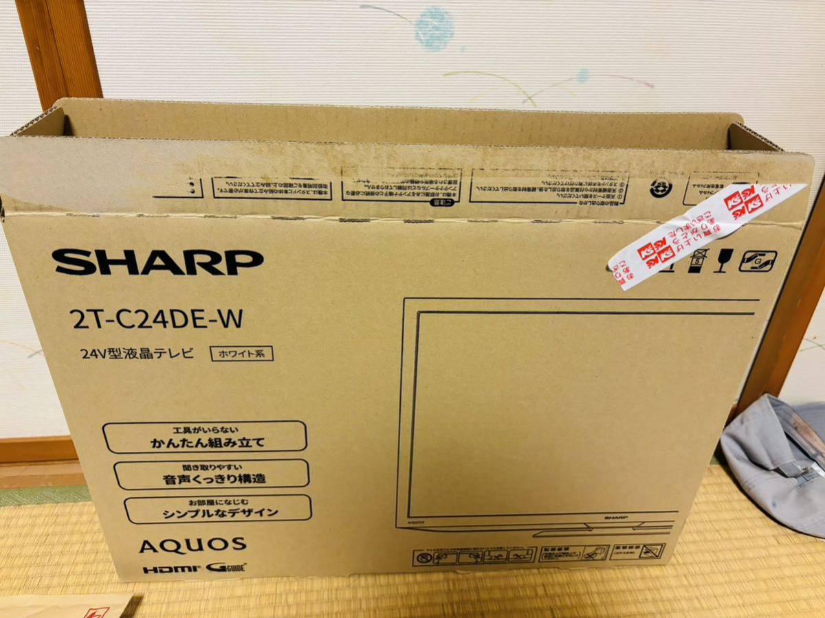 SHARP 24型液晶テレビ AQUOS アクオス Yahoo!フリマ（旧）-