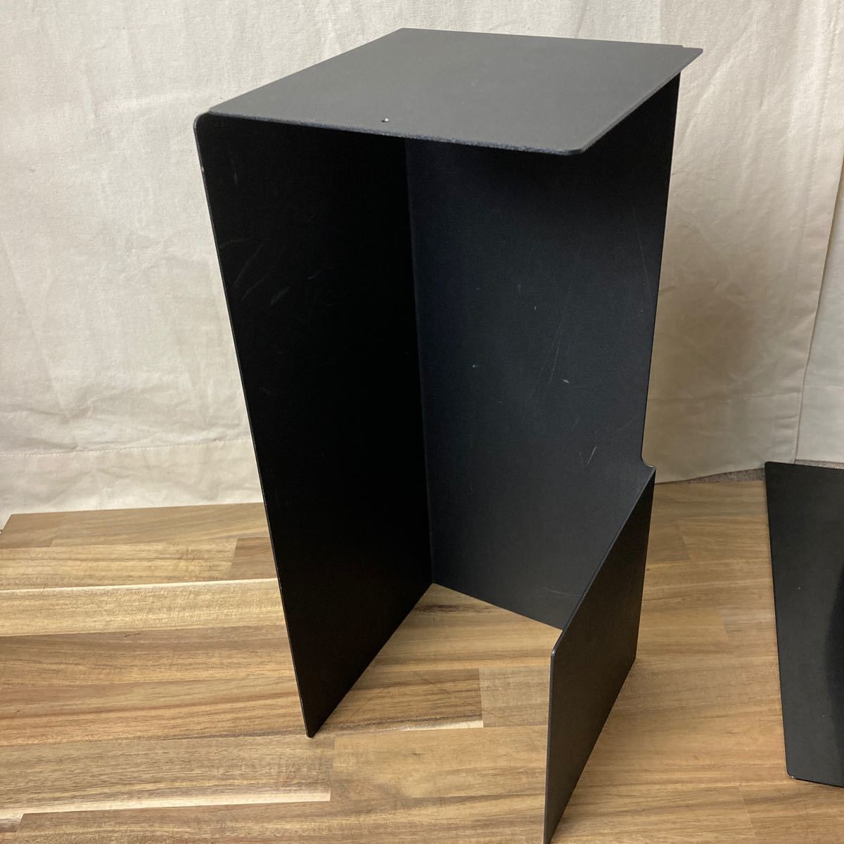 MUJI 無印良品 使い方のえらべるスチールスタンド 廃盤品/LIHIT MUJI 無印良品 使い方のえらべるスチールスタンド 廃盤品/LIHIT