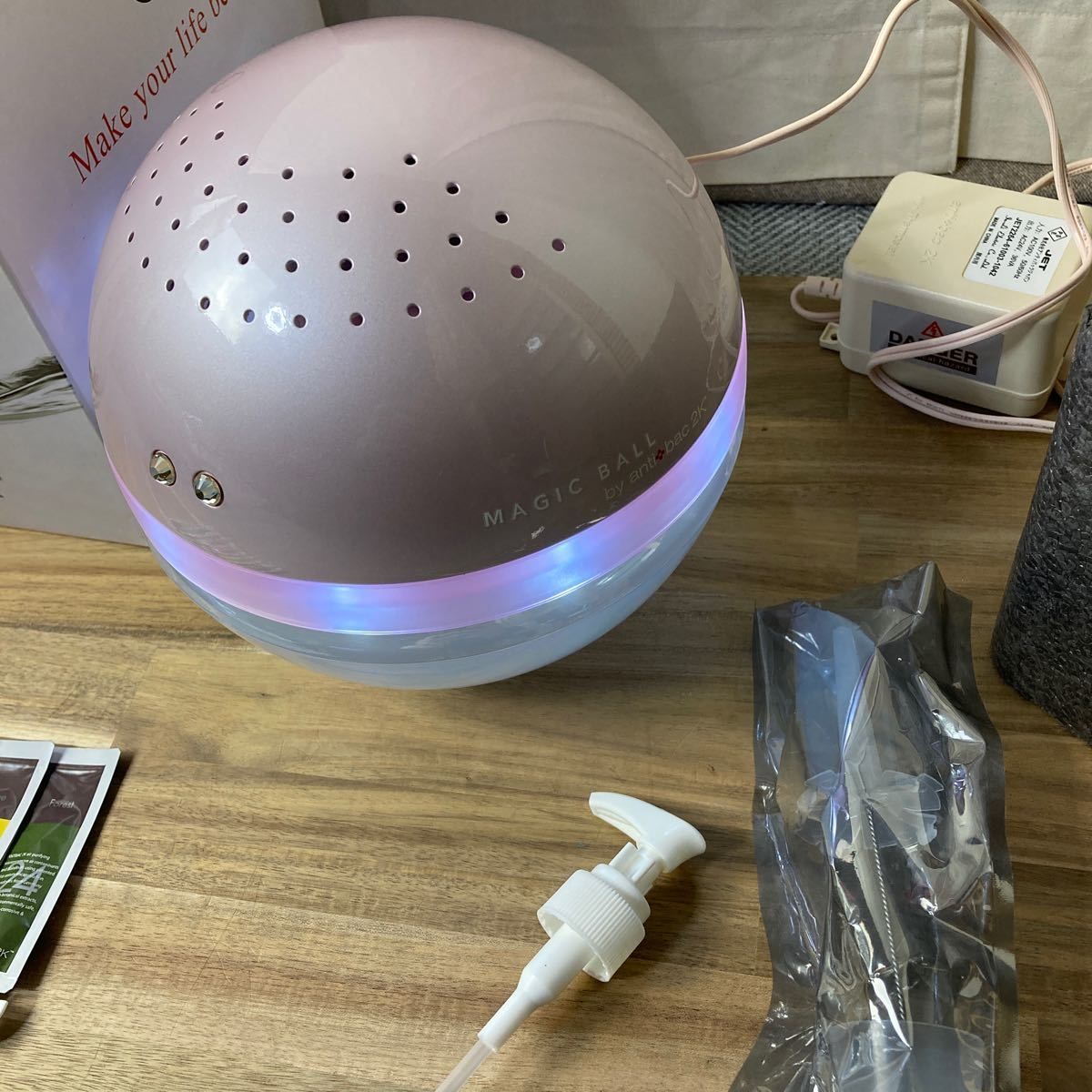 antibac2K 空気清浄機 MAGIC BALL 5周年記念モデル Lサイズ(PK antibac2K 空気清浄機 MAGIC BALL 5周年記念モデル Lサイズ(PK