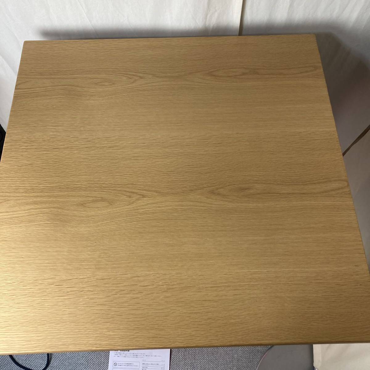MUJI 無印良品 木製テーブルダイニングこたつ オーク材 幅80 MUJI 無印良品 木製テーブルダイニングこたつ オーク材 幅80