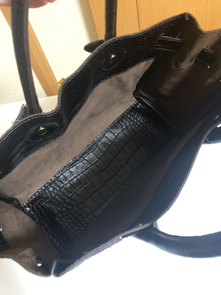 SITA PARANTICA シータパランティカCROC EMBOSSED TOTE BAG SITA PARANTICA シータパランティカCROC EMBOSSED TOTE BAG