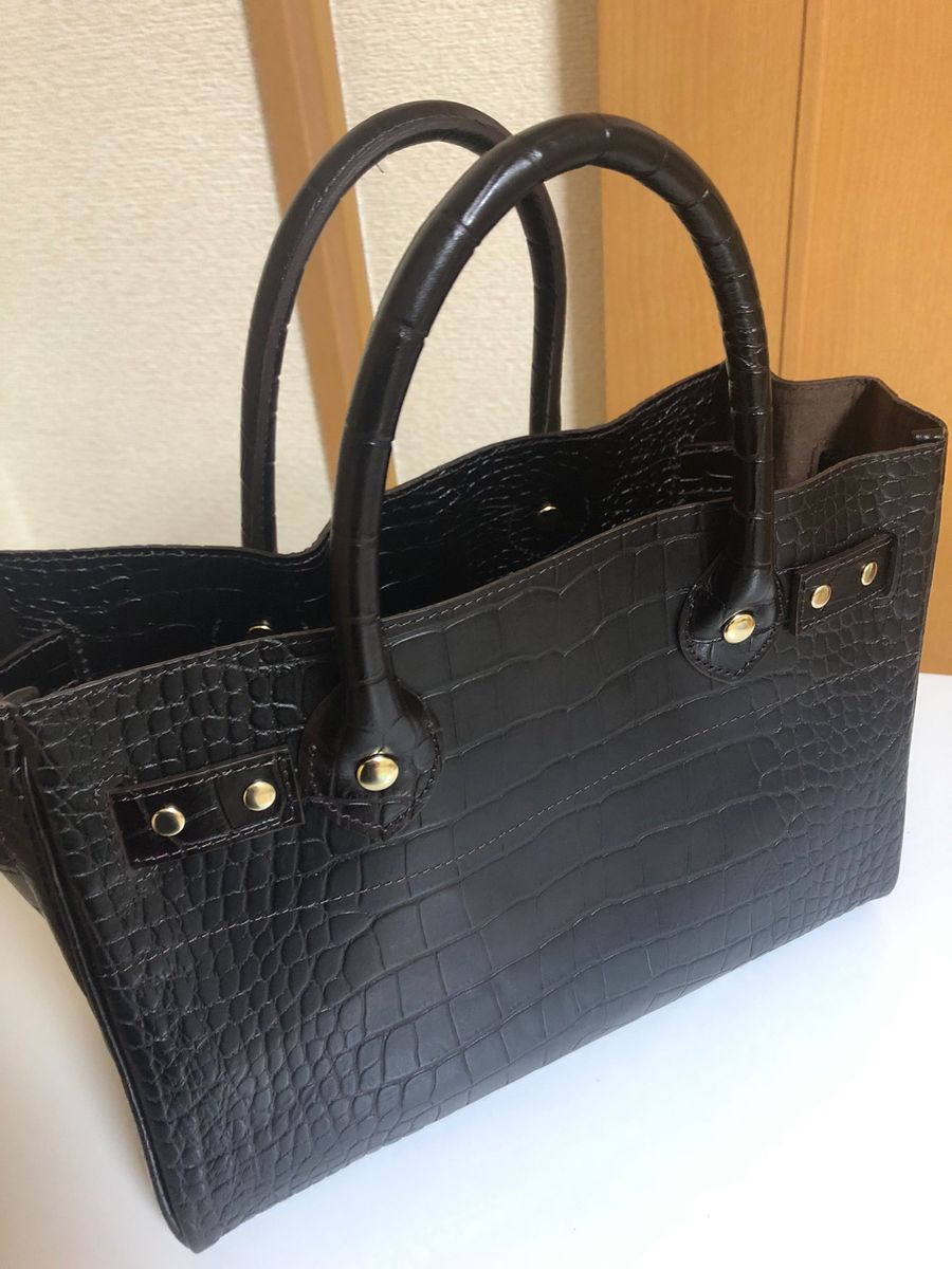 SITA PARANTICA シータパランティカCROC EMBOSSED TOTE BAG SITA PARANTICA シータパランティカCROC EMBOSSED TOTE BAG