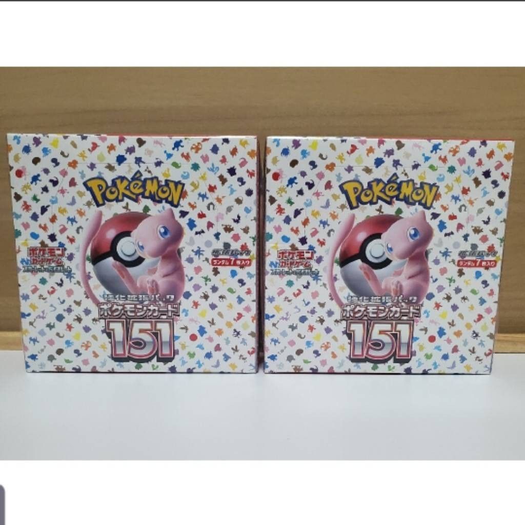 ポケカ ポケモンカード 151 新品未開封 シュリンク付き 2BOX｜Yahoo