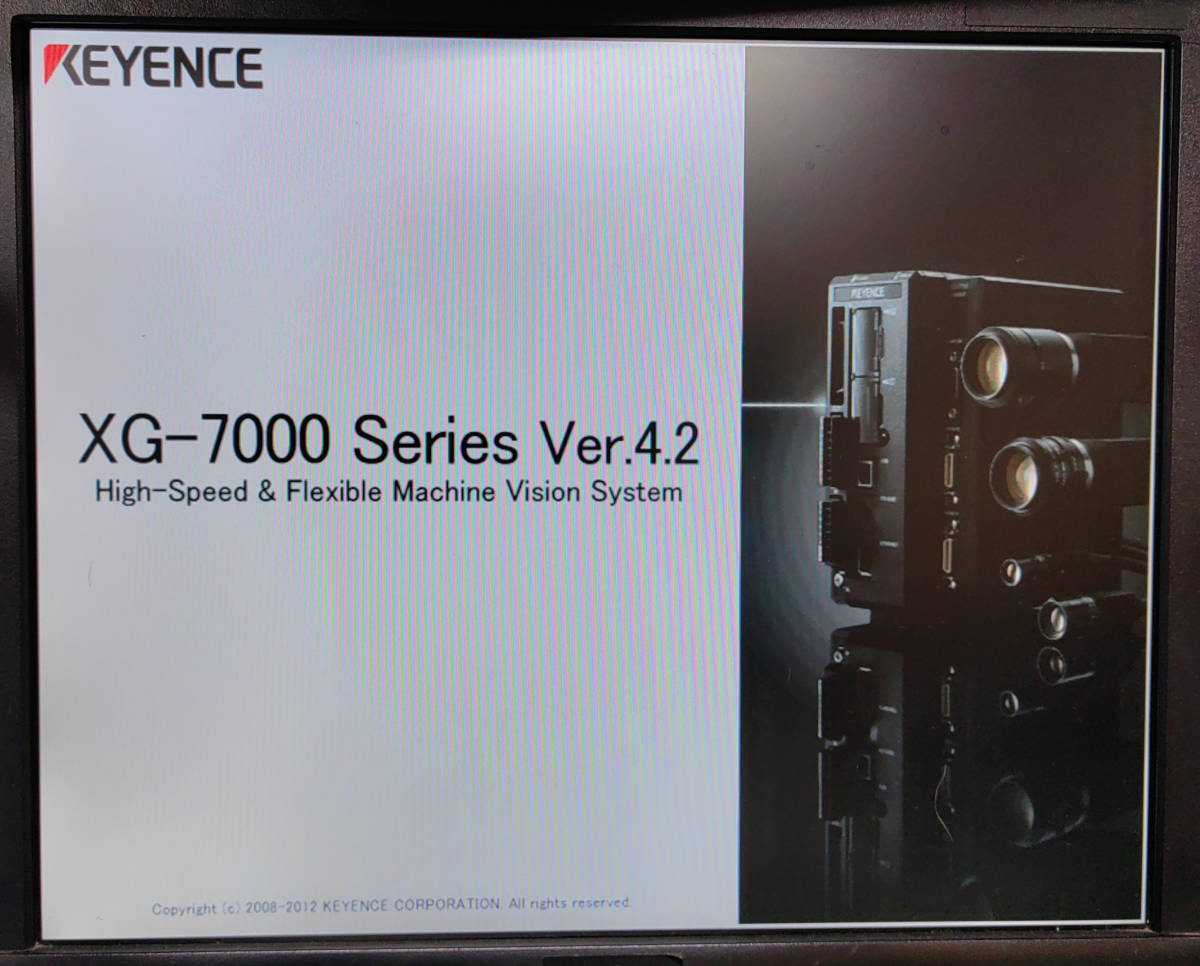 [KW1932] KEYENCE キーエンス XG-7500 超高速画像処理装置 CA-DC21E ユニット 純正SDカード 付き 512MB 動作保証_画像2