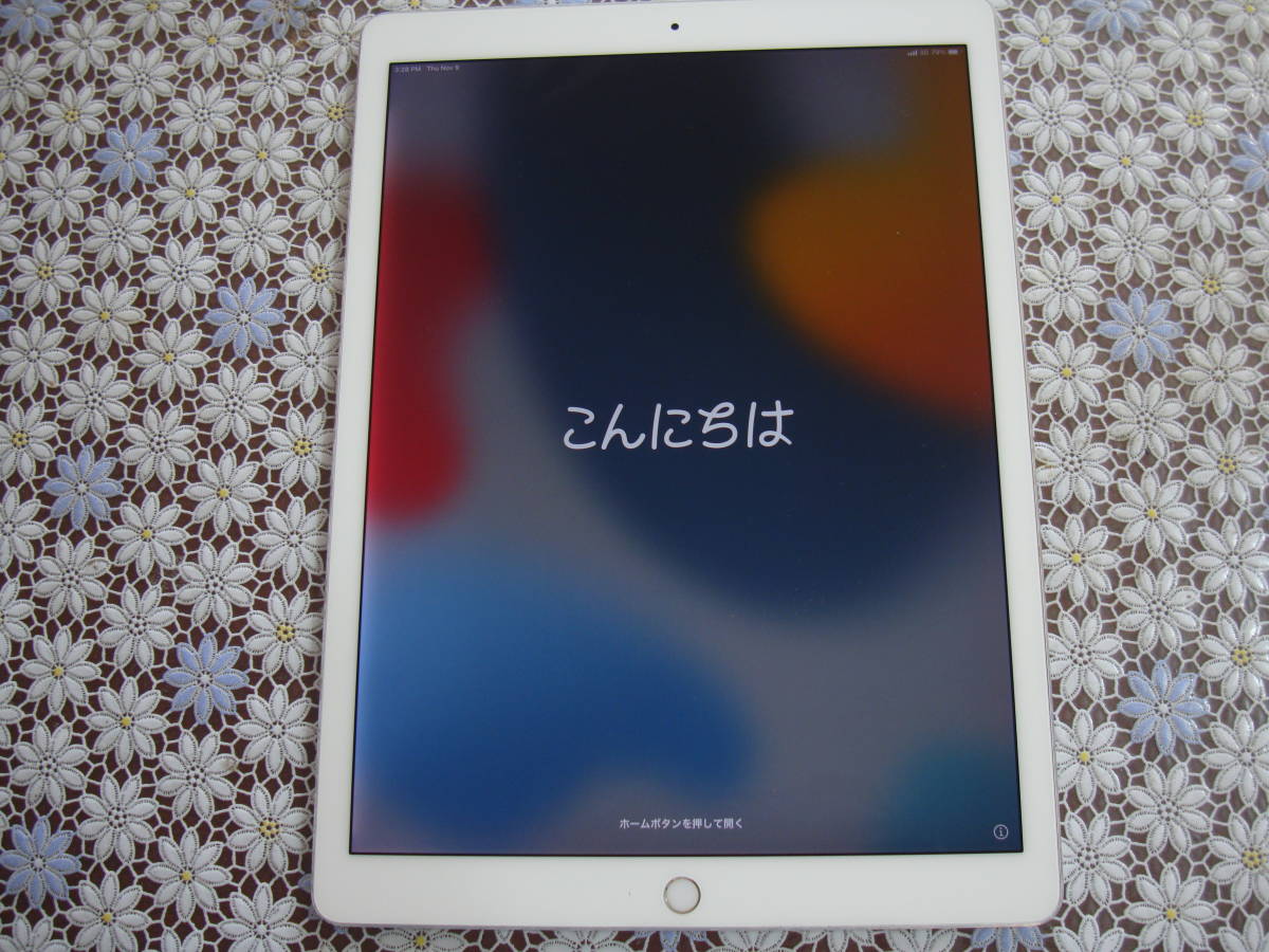 ■iPad Pro ★12.9インチ★第2世代★Wi-Fi＋Cellular★SIMフリー★128GB★シルバー★充電１００％★ジャンク■_画像3