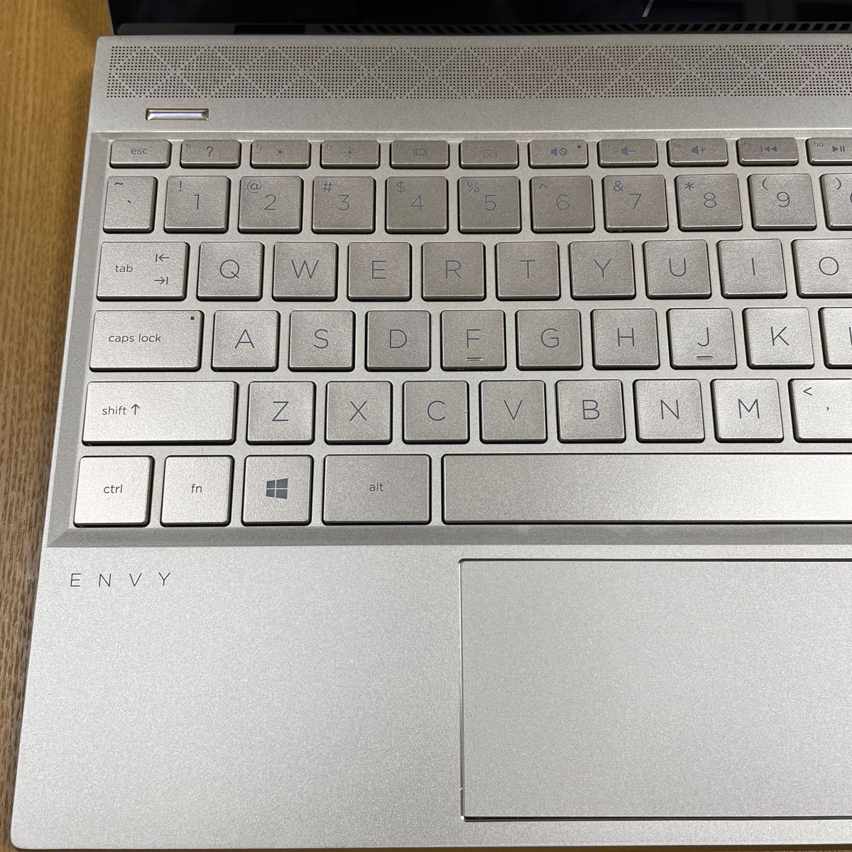 キー難有 HP ENVY 13-aq1004TU 8DP60PA i5-10210U 8GB 256GB NVME 13.3インチ 英語キーボード Win11_画像2