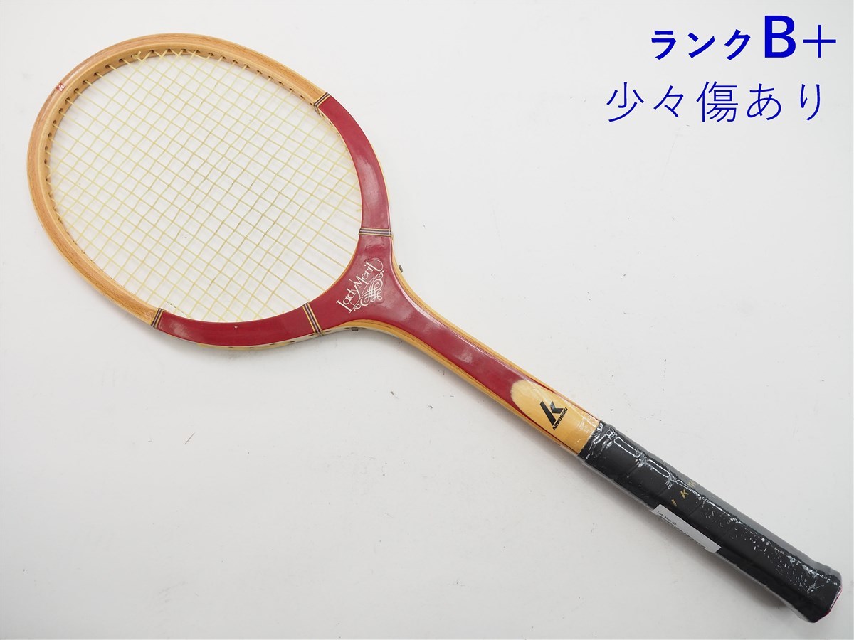 中古 テニスラケット カワサキ レディ メリット (G2相当)KAWASAKI Lady Merit_画像1