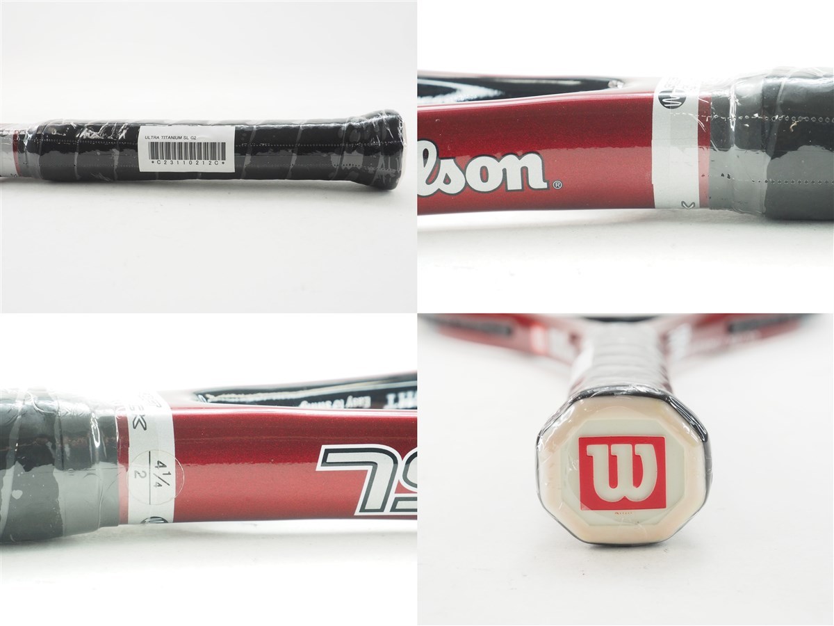 中古 テニスラケット ウィルソン ウルトラ チタン スーパーライト (G2)WILSON ULTRA TITANIUM SL_画像3