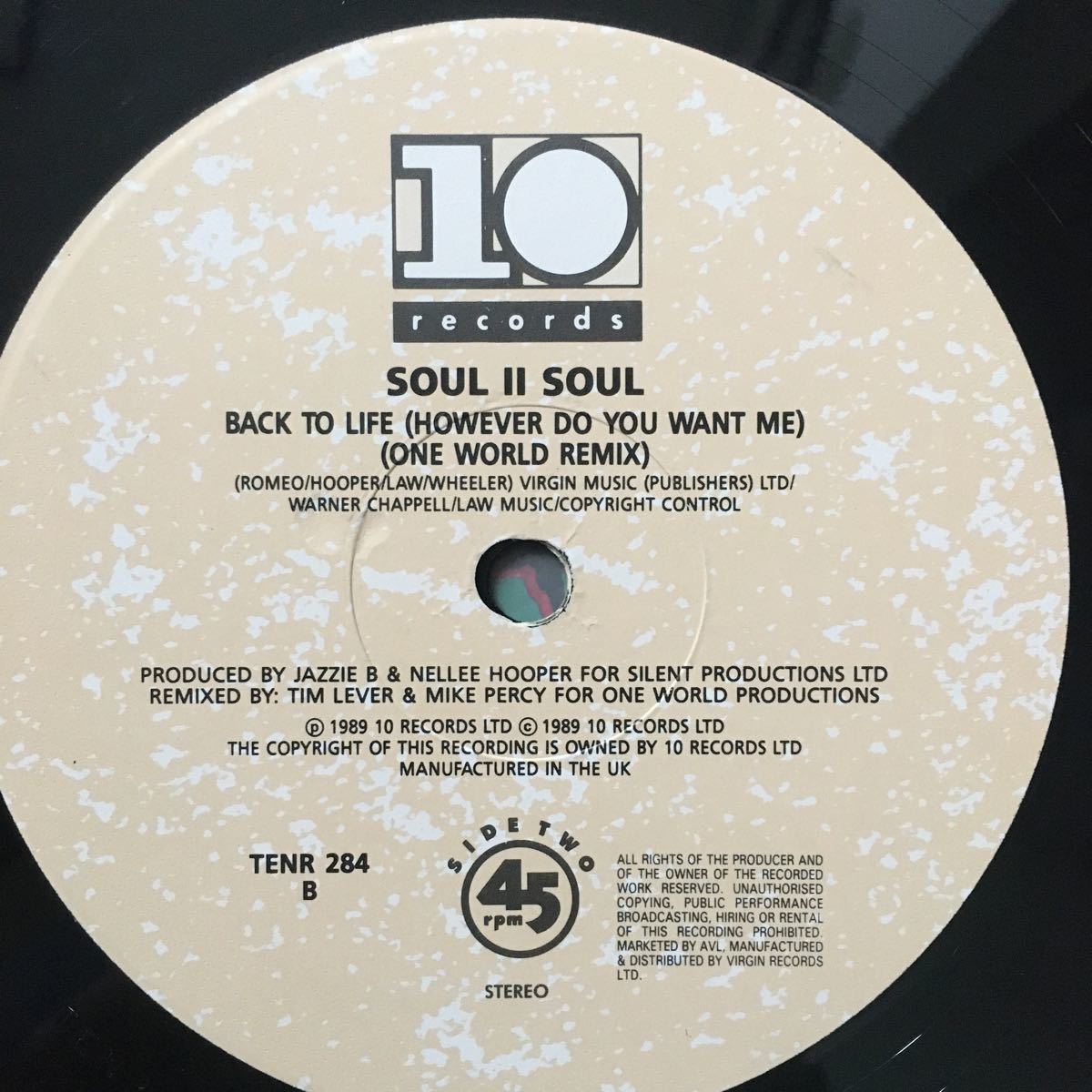 12’ Soul To Soul-Get a life/Back to life_画像3