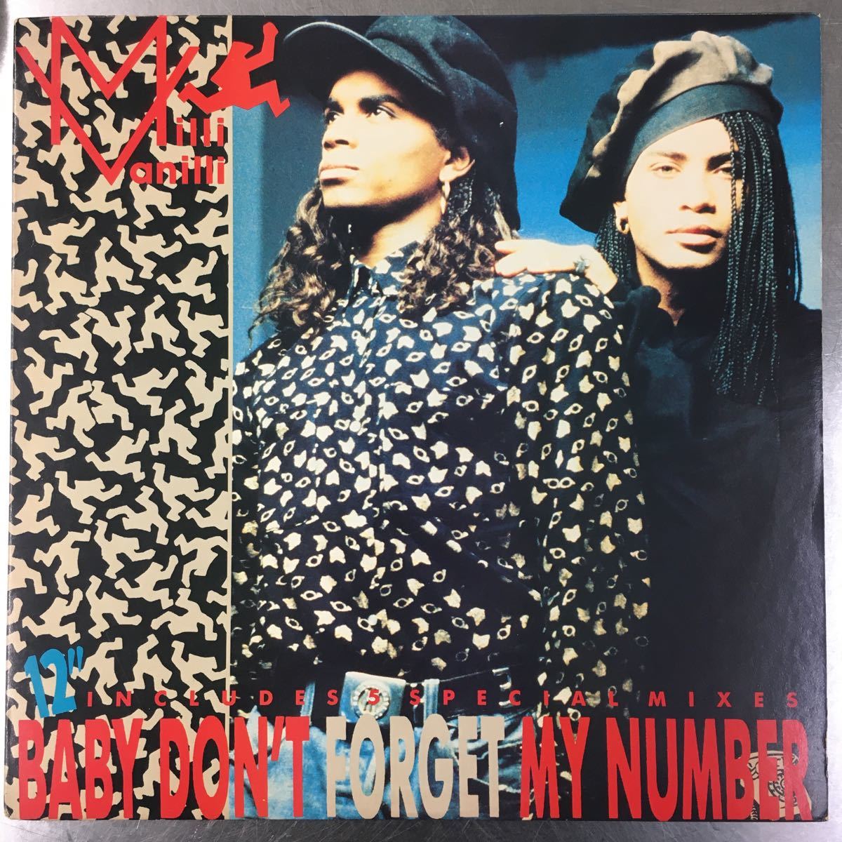 12’ Milli Vanilli-Baby don’t forget my number_画像1