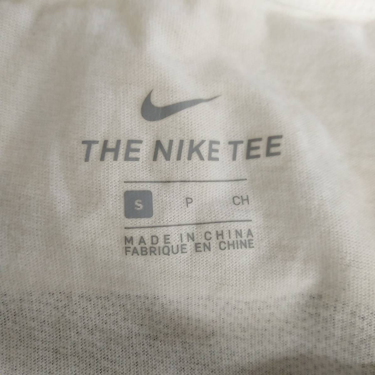 【古着】NIKE(ナイキ) 半袖 Tシャツ ホワイト プリント柄 Sサイズ 男性用の画像3