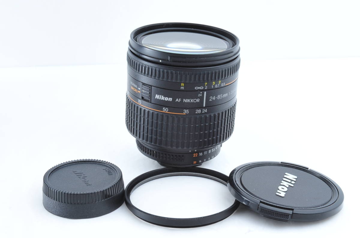 1円～ 現状品 Nikon AF Nikkor 24-85ｍｍ f2.8-4D ニコン ニッコール ＡＦレンズ 一眼 オートフォーカス_画像2
