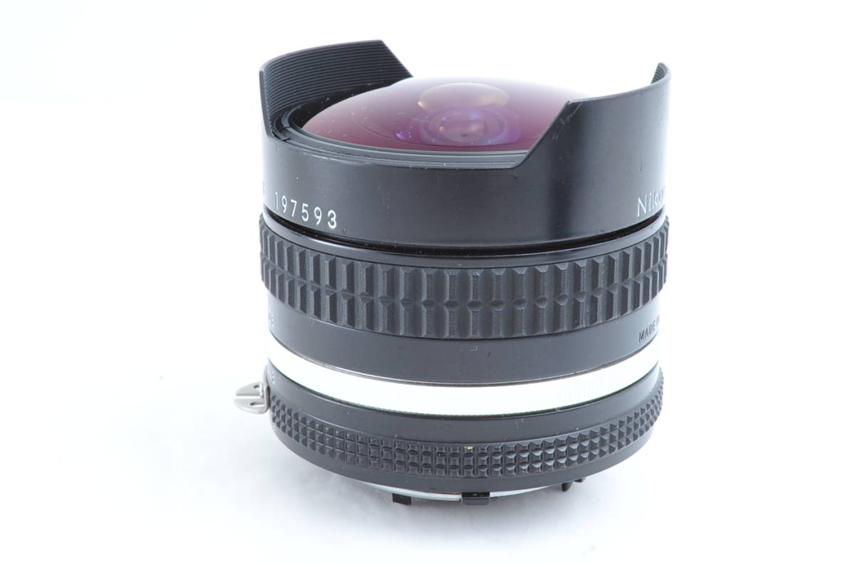 1円～ 現状品 Nikon Fisheye Nikkor 16ｍｍ f2.8 ニコン フィッシュアイ ニッコール オールドレンズ MFレンズ マニュアルレンズ_画像4