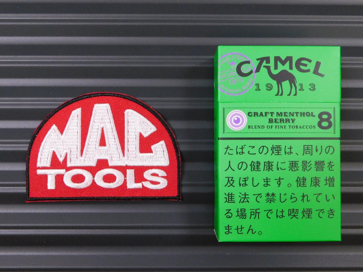 送料\84【MAC TOOLS・マックツールズ】※《アイロン刺繍ワッペン》　アメリカン雑貨　刺繍ワッペン　アイロンワッペン_比較