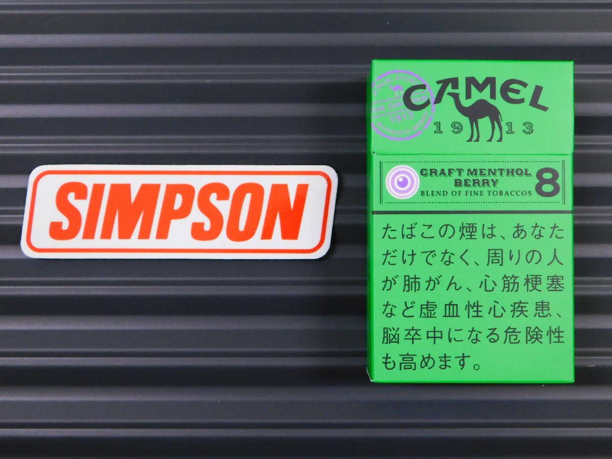 送料\84【SIMPSON・シンプソン】※《レーシングステッカー／５枚セット》　(品番：ms031)　アメリカン雑貨　ガレージ_比較