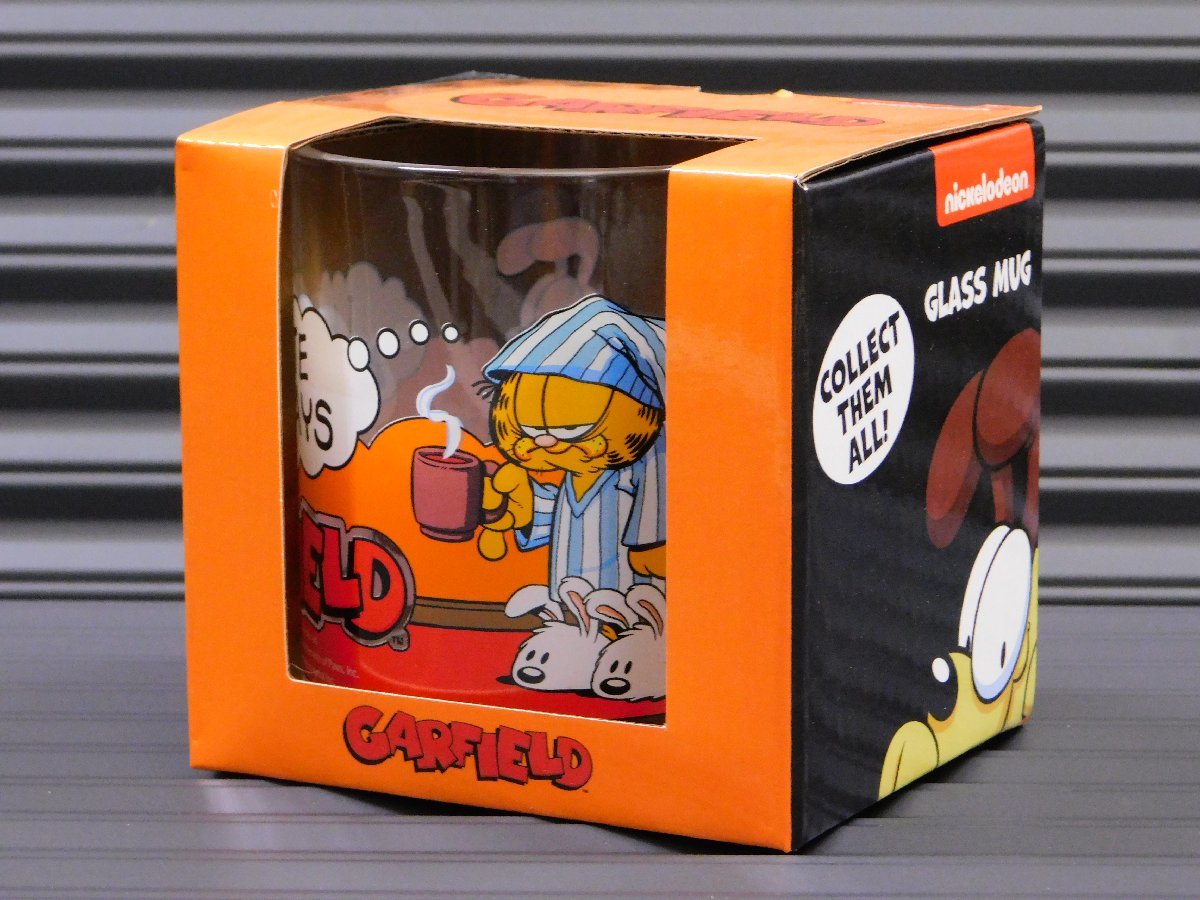 【GARFIELD・ガーフィールド】※《GLASS MUG／グラスマグ》　アメリカン雑貨　アンカーホッキング　現行商品　①_画像4