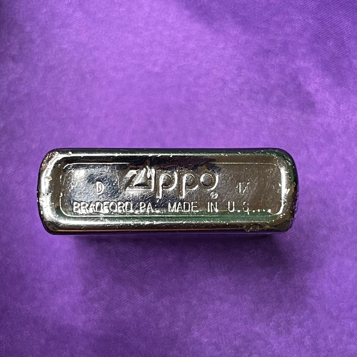 Zippo 歴代ロゴ 年代別ロゴ 鏡面 1993年製 ジッポー U.S.A. 喫煙グッツ オイルライター ロゴグラム ヒストリー 管理Z18_画像5