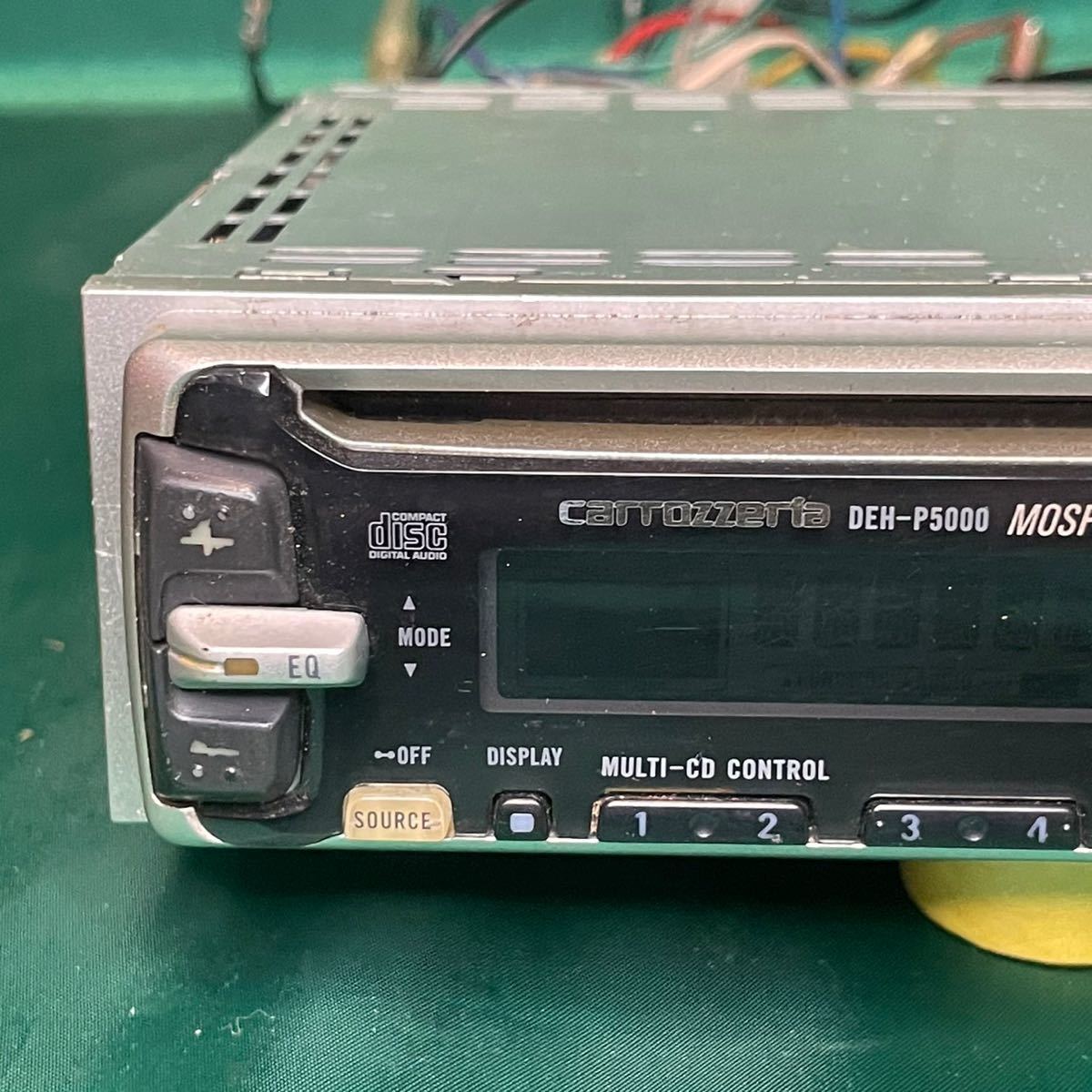 希少 当時物 carrozzeria パイオニア DEH-P5000 CDデッキ カー 希少 当時物 carrozzeria パイオニア DEH-P5000 CDデッキ カー