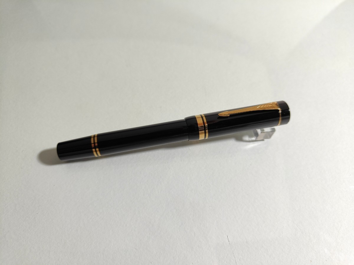 パーカー デュオフォールド センテニアル ブラックGT 18K-750 XF