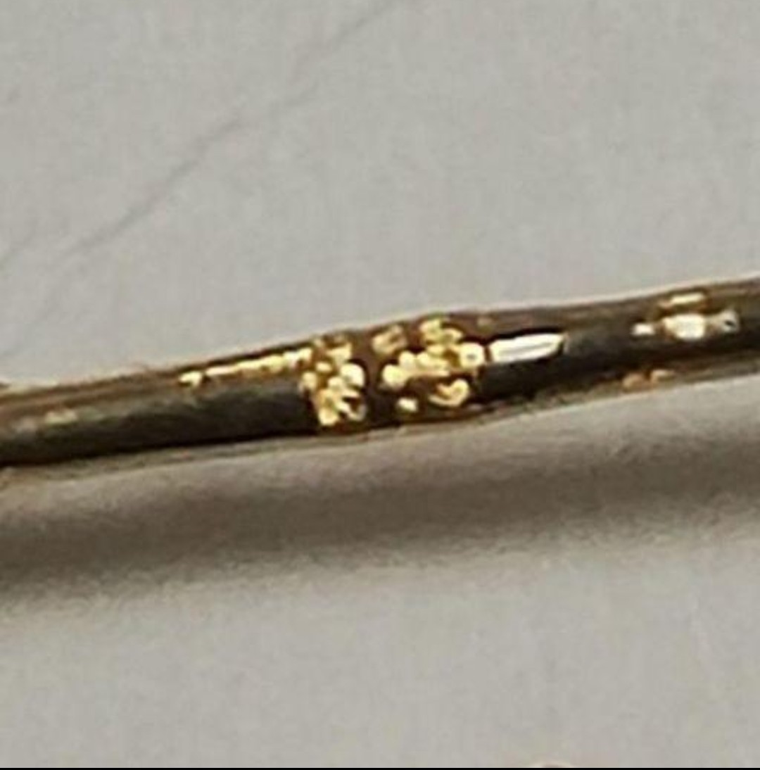 【本物】K18 18金 18k YG フープピアス 3㎜×20㎜ リングピアス イエローゴールド_画像2