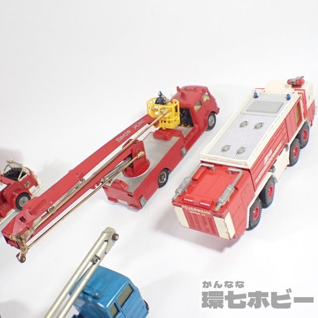 0Ru61◆当時物 コーギーメジャー ソリド GAMA SIKU 消防車 はしご車 ミニカー トラック まとめ 大量セット ジャンク/メルセデスベンツ 送60_画像7