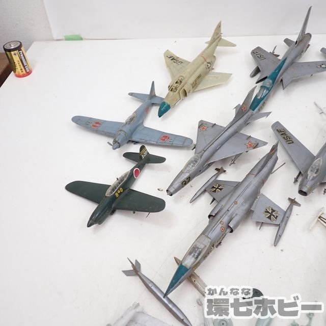 MO6◆ジャンク 当時物 古い 戦闘機 プラモデル 手付き パーツ取り 大量セット まとめ/零戦 1/72? 48? 軍用機 タミヤ?ハセガワ? 送:-/100_画像6