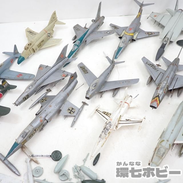 MO6◆ジャンク 当時物 古い 戦闘機 プラモデル 手付き パーツ取り 大量セット まとめ/零戦 1/72? 48? 軍用機 タミヤ?ハセガワ? 送:-/100_画像7