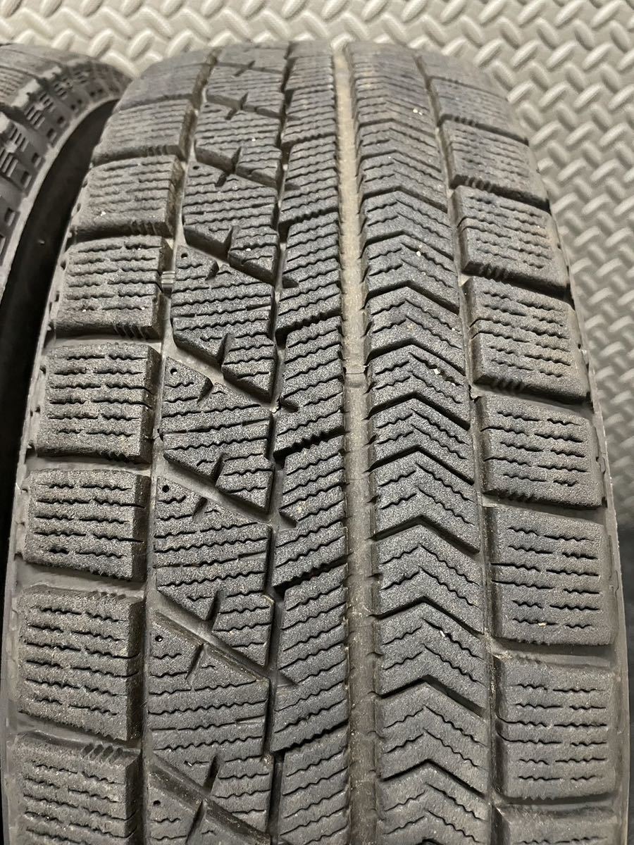 155/65R14 BRIDGESTONE/VRX 20年製 T.R.G. 14インチ 4.5J＋45 100 4H スタッドレス 4本 ブリヂストン 軽自動車 (3-B733)_画像8