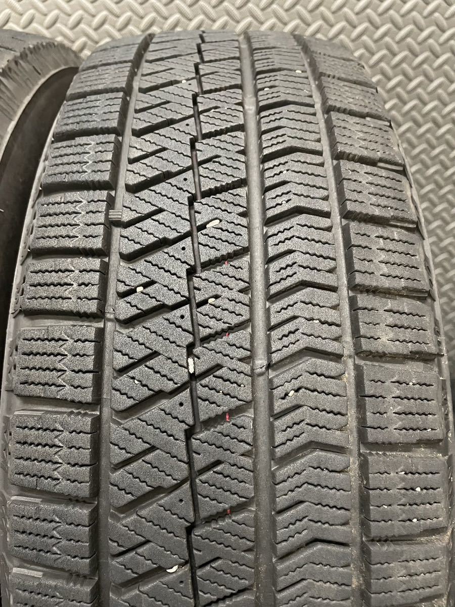 195/65R15 BRIDGESTONE/VRX2 18年製 ECO FORME 15インチ 6J＋43 100 5H スタッドレス 4本 ブリヂストン プリウス ウィッシュ (3-B753)_画像8