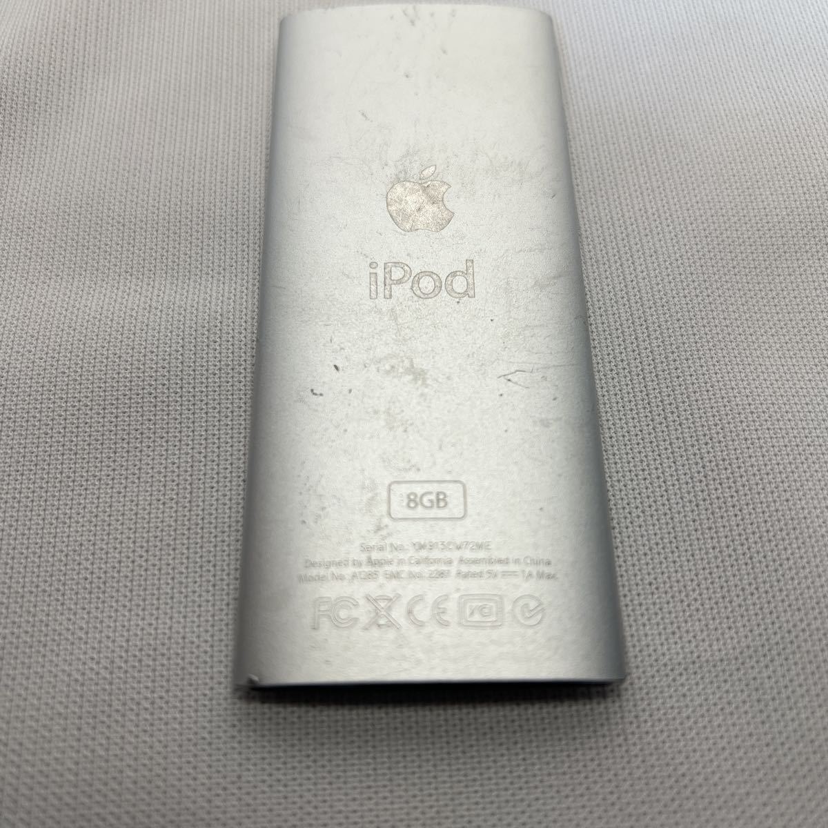 iPod nano 第4世代 A1285 8GB Apple 音楽プレイヤー　本体のみの出品　未チェック、ジャンク品！_画像4