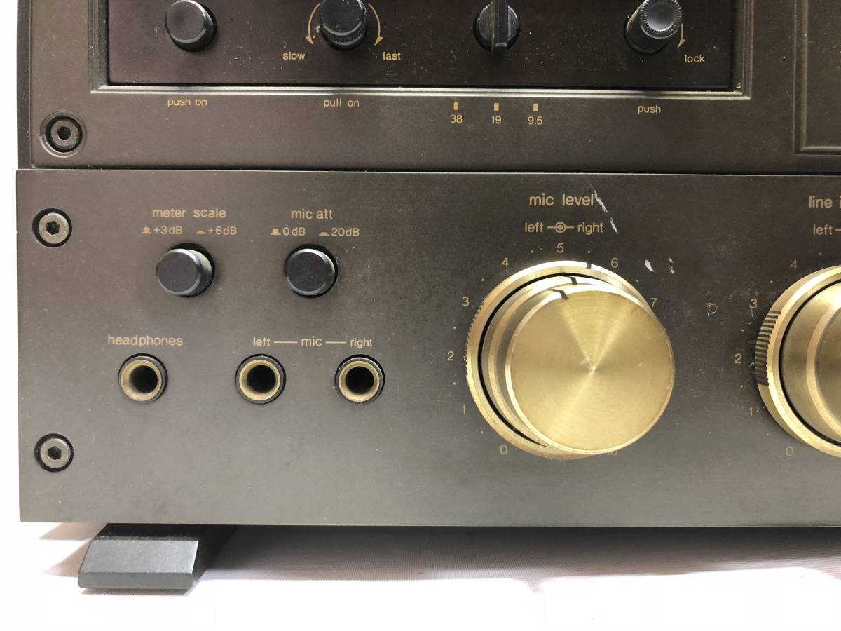 Technics RS-1500 U Technics Open Reel Deck + Reel 原文:Ｔｅｃｈｎｉｃｓ　ＲＳ－１５００Ｕ　テクニクス　オープンリールデッキ+リール　