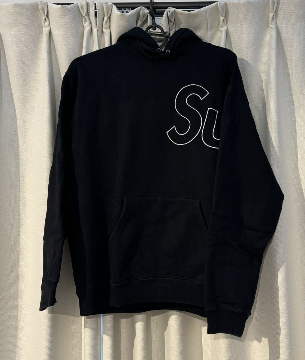 21aw Supreme Reflective Hooded Sweatshirt Black シュプリーム リフレクティブ パーカー ブラック_画像2