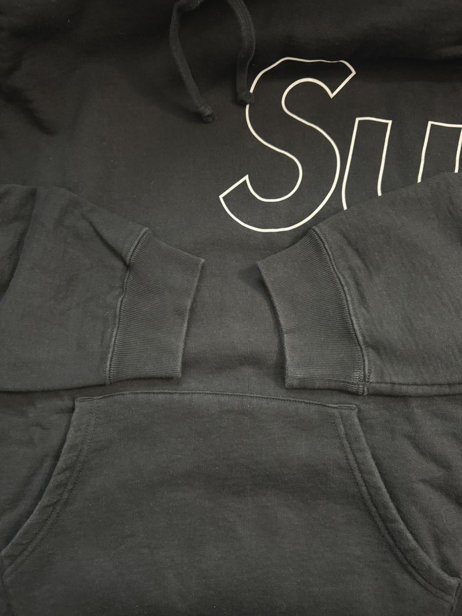 21aw Supreme Reflective Hooded Sweatshirt Black シュプリーム リフレクティブ パーカー ブラック_画像5