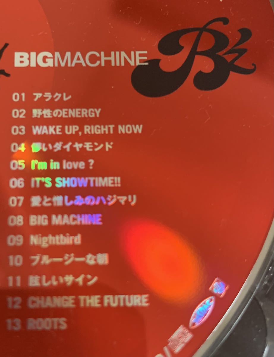 B'z BIG MACHINE CD アルバム 状態良好_画像7