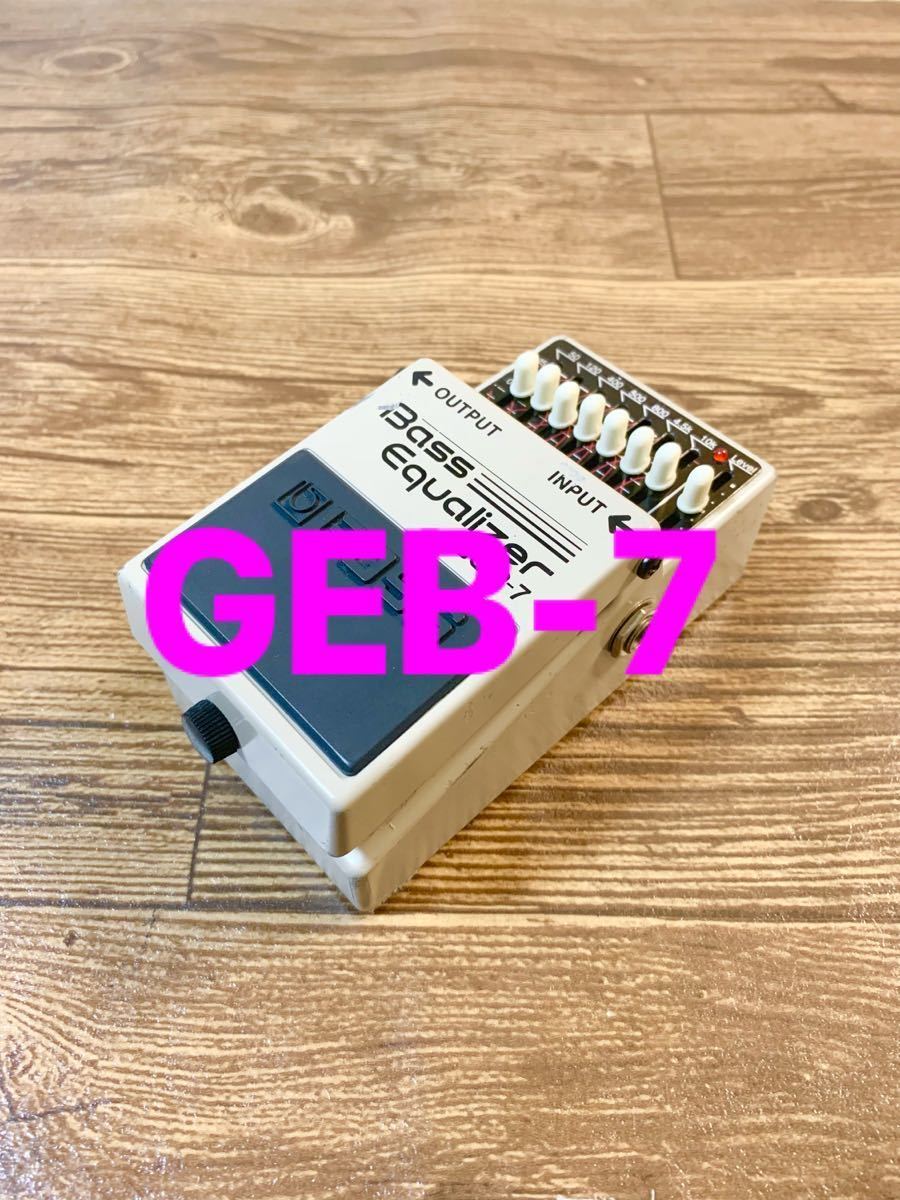 BOSS GEB-7 Bass Equalizer ボス ベース イコライザー 2_画像1