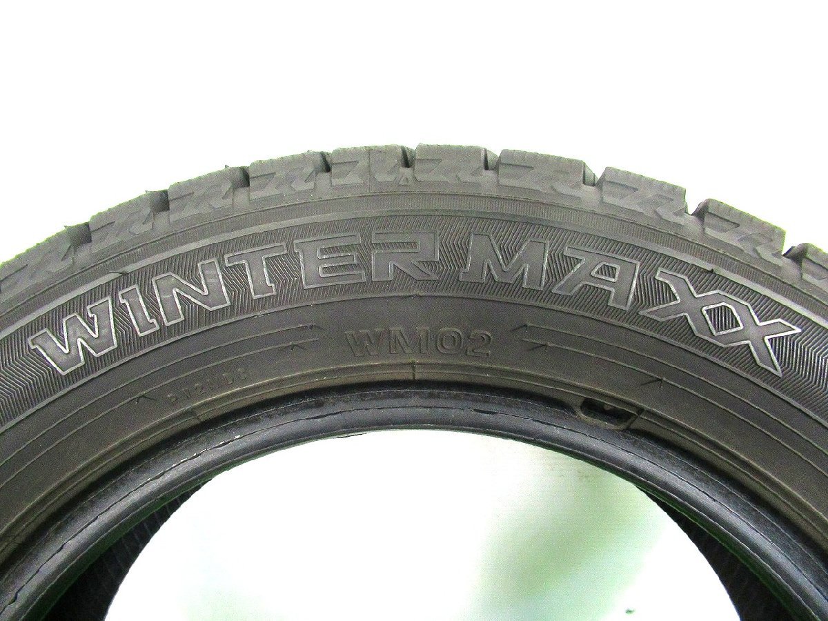 ダンロップ WINTER MAXX WM02 155/65R13 73Q★8.5分山 2021年製 1本 スタッドレス【宮城発 送料無料】MYG-A10879_画像6